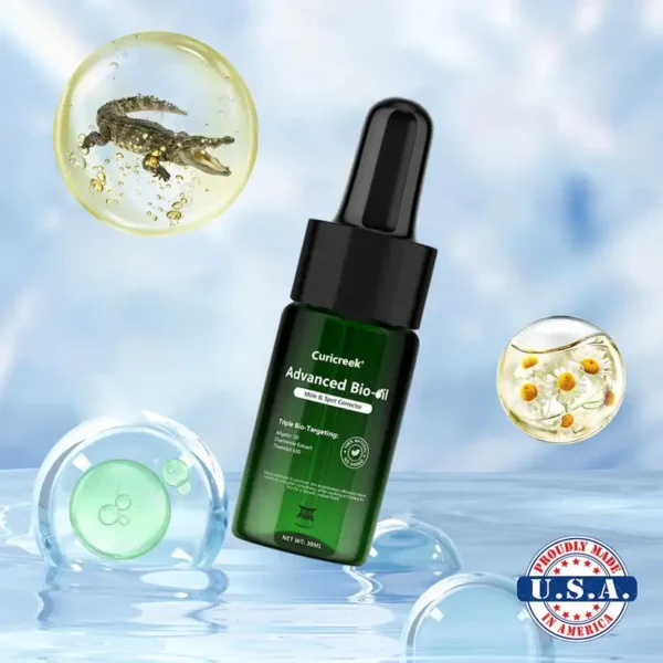 ✅Official Store: Curicreek® Advanced Pro Bio-Oil Mole & Spot Corrector Enhanced with Alligator Oil