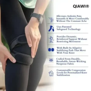 QIAWI® Knee Stabilizer Relieves Arthritic Knee Pain
